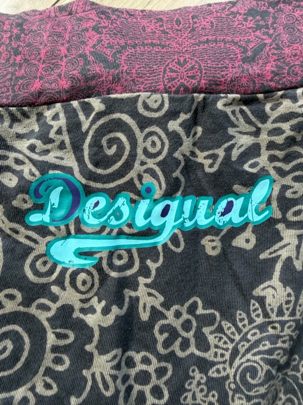 Desigual Embroidered Bohemian Multicolored Floral A-Line Skirt Euro Art A-line L - Picture 6 of 8